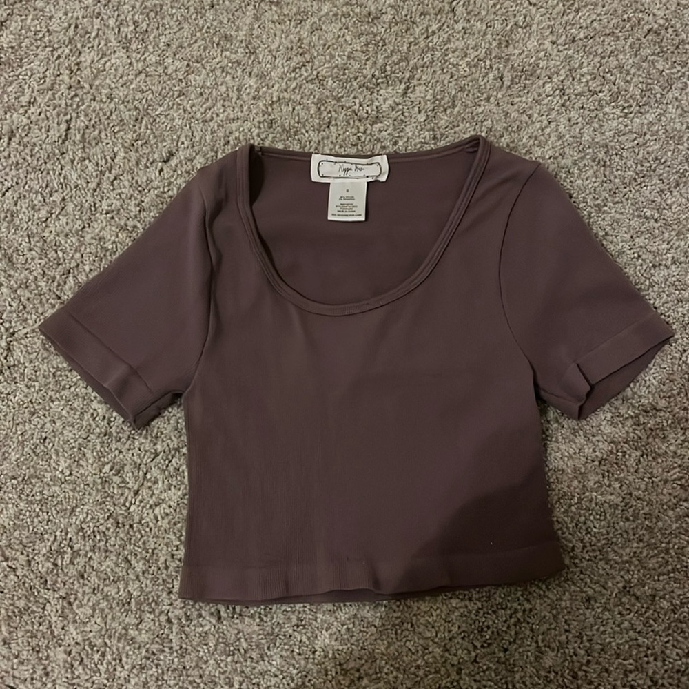 Purple mauve crewneck